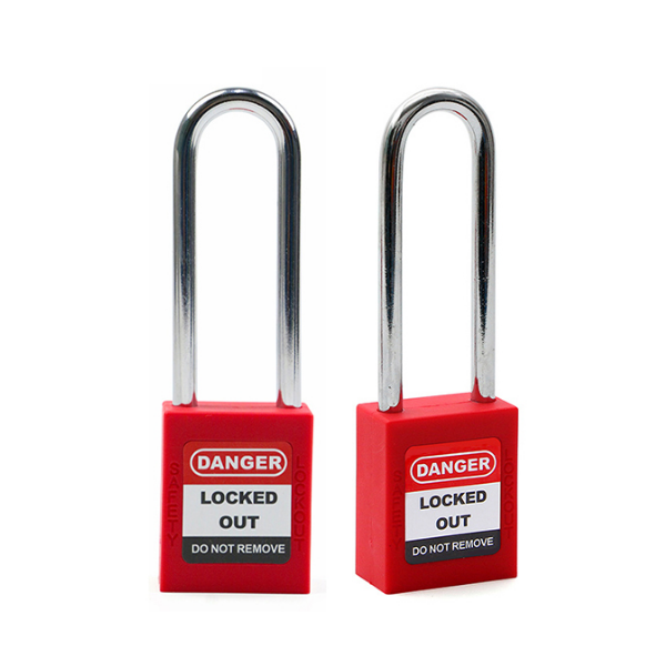 Ổ khóa an toàn nylon cùm thép 76mm LOCKEY